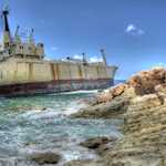 Shipwreck in Cyprus
