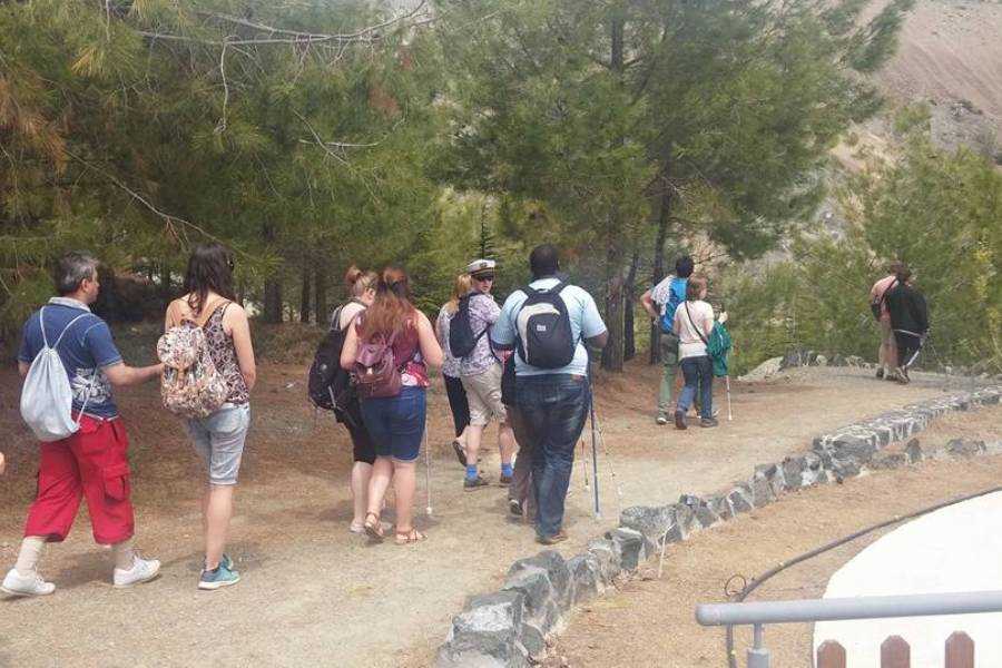 Blind people vacation in Cyprus 